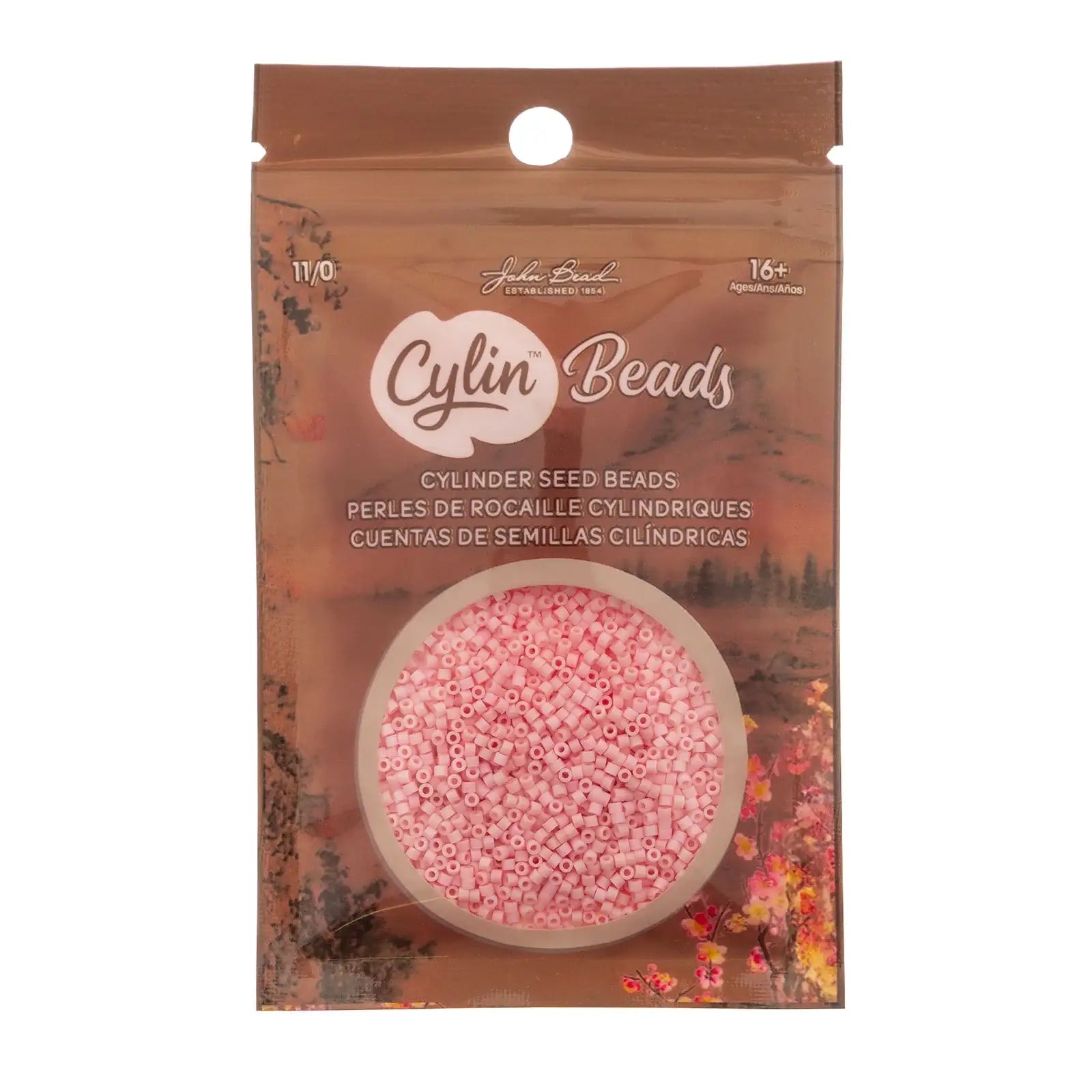 Cylin™ Beads 11/0, CY11-1172 Matte Macaron - Light Coral, 25g - Cylin™ Beads 11/0, CY11-1172 Matte Macaron - Light Coral, 25g - Default Title , The Argus Collection