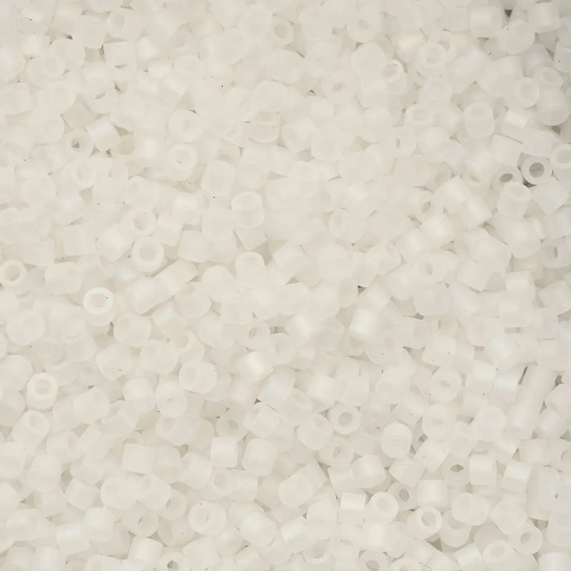 Cylin™ Beads 11/0, CY11-1173 Matte Macaron AB - White, 25g - Cylin™ Beads 11/0, CY11-1173 Matte Macaron AB - White, 25g - Default Title , The Argus Collection