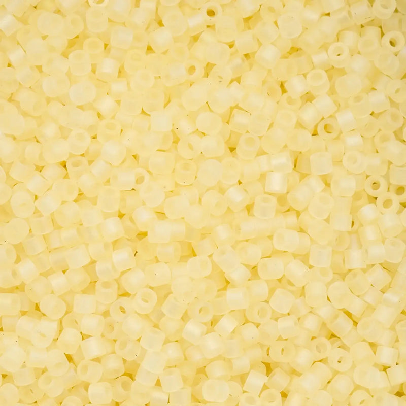 Cylin™ Beads 11/0, CY11-1174 Matte Macaron AB - Yellow, 25g - Cylin™ Beads 11/0, CY11-1174 Matte Macaron AB - Yellow, 25g - Default Title , The Argus Collection