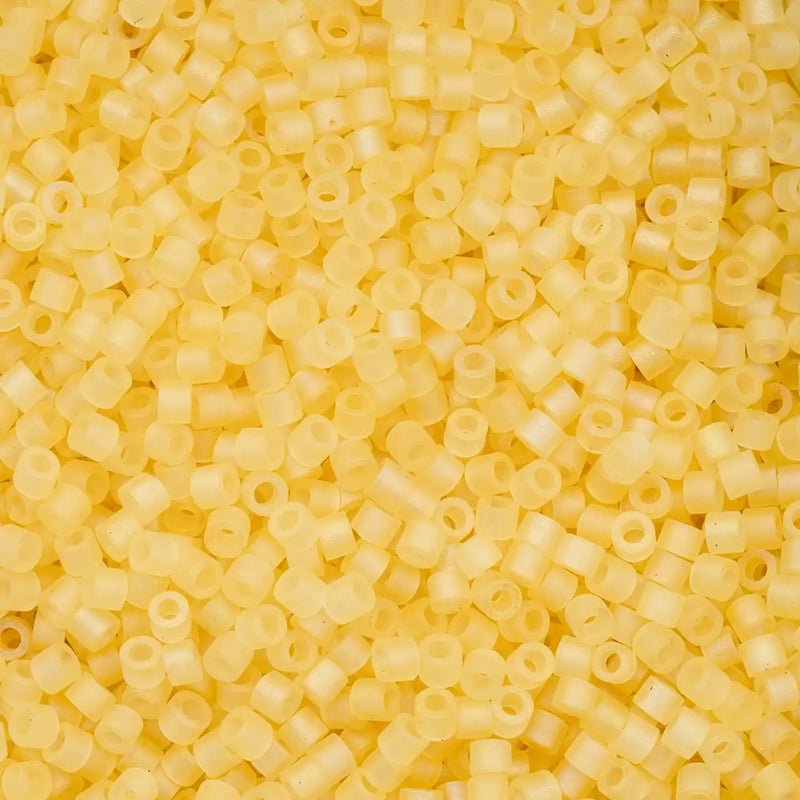 Cylin™ Beads 11/0, CY11-1175 Matte Macaron AB - Butter, 25g - Cylin™ Beads 11/0, CY11-1175 Matte Macaron AB - Butter, 25g - Default Title , The Argus Collection
