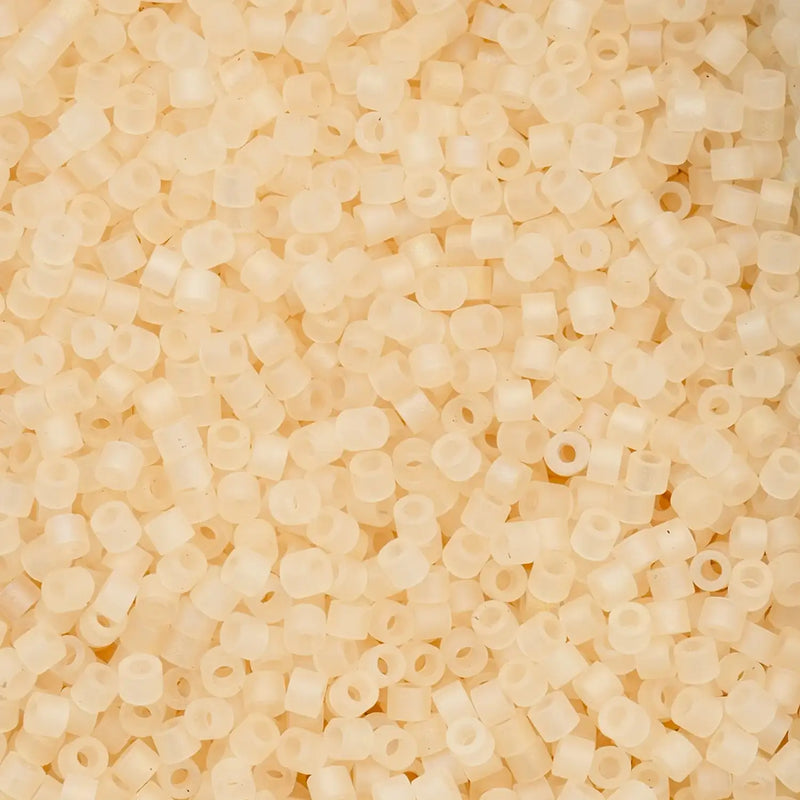 Cylin™ Beads 11/0, CY11-1176 Matte Macaron AB - Ivory, 25g - Cylin™ Beads 11/0, CY11-1176 Matte Macaron AB - Ivory, 25g - Default Title , The Argus Collection