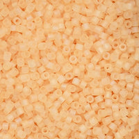 Cylin™ Beads 11/0, CY11-1177 Matte Macaron AB - Light Orange, 25g - Cylin™ Beads 11/0, CY11-1177 Matte Macaron AB - Light Orange, 25g - Default Title , The Argus Collection