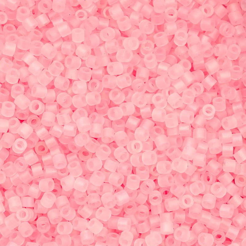 Cylin™ Beads 11/0, CY11-1182 Matte Macaron AB - Coral Pink, 25g - Cylin™ Beads 11/0, CY11-1182 Matte Macaron AB - Coral Pink, 25g - Default Title , The Argus Collection