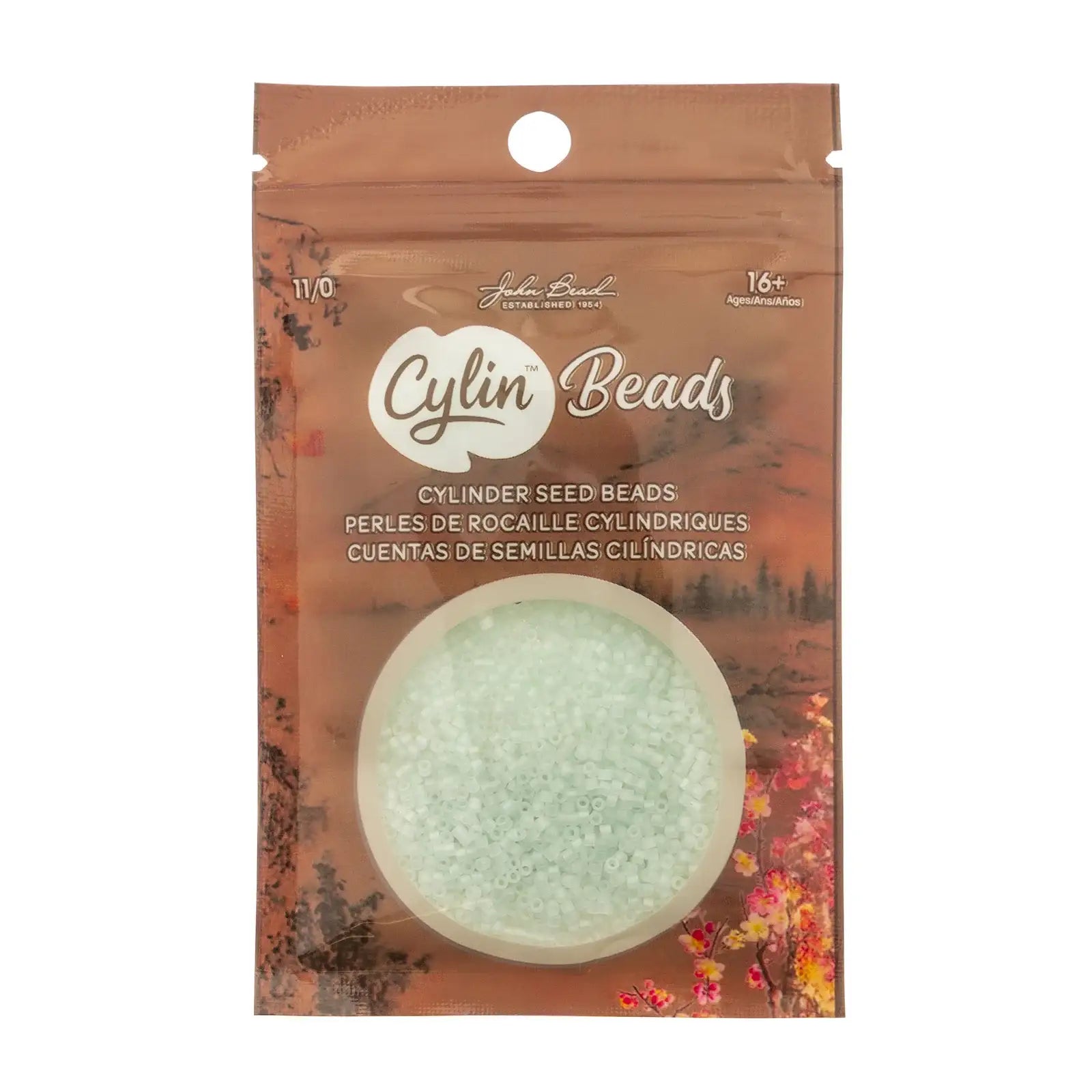 Cylin™ Beads 11/0, CY11-1184 Matte Macaron AB - Crystal Sky, 25g - Cylin™ Beads 11/0, CY11-1184 Matte Macaron AB - Crystal Sky, 25g - Default Title , The Argus Collection