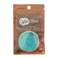 Cylin™ Beads 11/0, CY11-1185 Matte Macaron AB - Blue Turquoise, 25g - Cylin™ Beads 11/0, CY11-1185 Matte Macaron AB - Blue Turquoise, 25g - Default Title , The Argus Collection