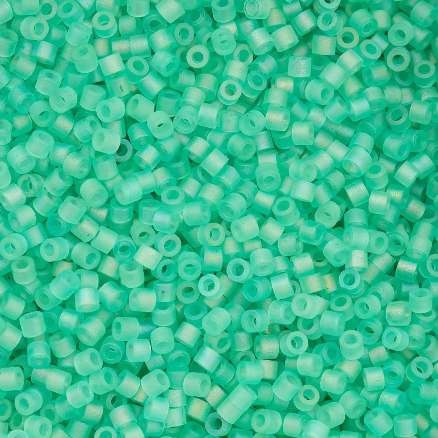 Cylin™ Beads 11/0, CY11-1186 Matte Macaron AB - Green Turquoise, 25g - Cylin™ Beads 11/0, CY11-1186 Matte Macaron AB - Green Turquoise, 25g - Default Title , The Argus Collection