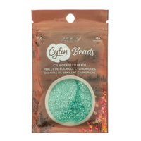 Cylin™ Beads 11/0, CY11-1186 Matte Macaron AB - Green Turquoise, 25g - Cylin™ Beads 11/0, CY11-1186 Matte Macaron AB - Green Turquoise, 25g - Default Title , The Argus Collection
