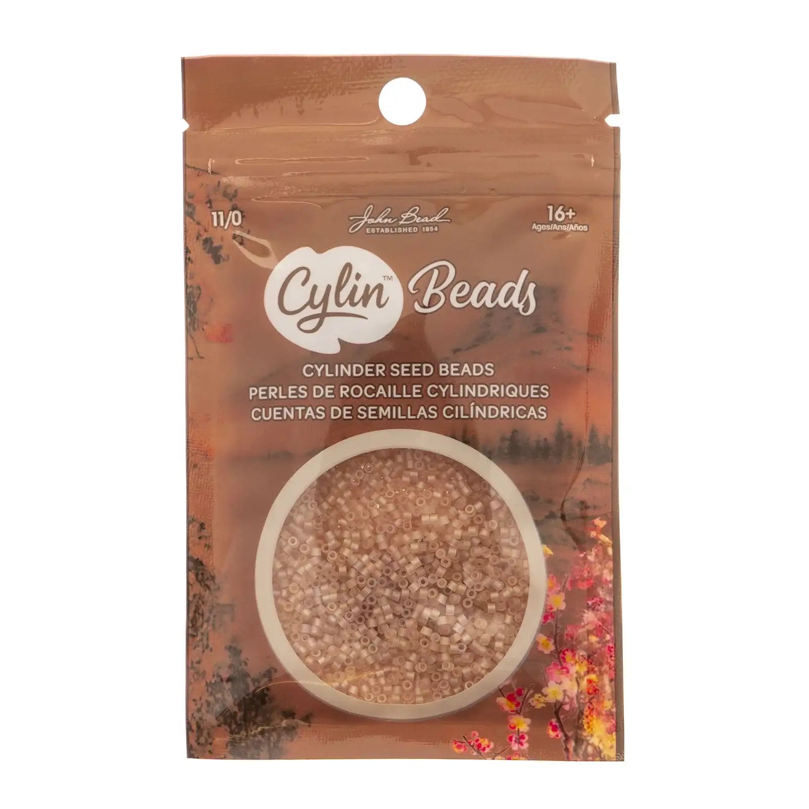 Cylin™ Beads 11/0, CY11-1192 Matte Macaron AB - Caramel, 25g - Cylin™ Beads 11/0, CY11-1192 Matte Macaron AB - Caramel, 25g - Default Title , The Argus Collection