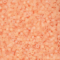 Cylin™ Beads 11/0, CY11-1193 Matte Macaron AB - Light Tangerine, 25g - Cylin™ Beads 11/0, CY11-1193 Matte Macaron AB - Light Tangerine, 25g - Default Title , The Argus Collection