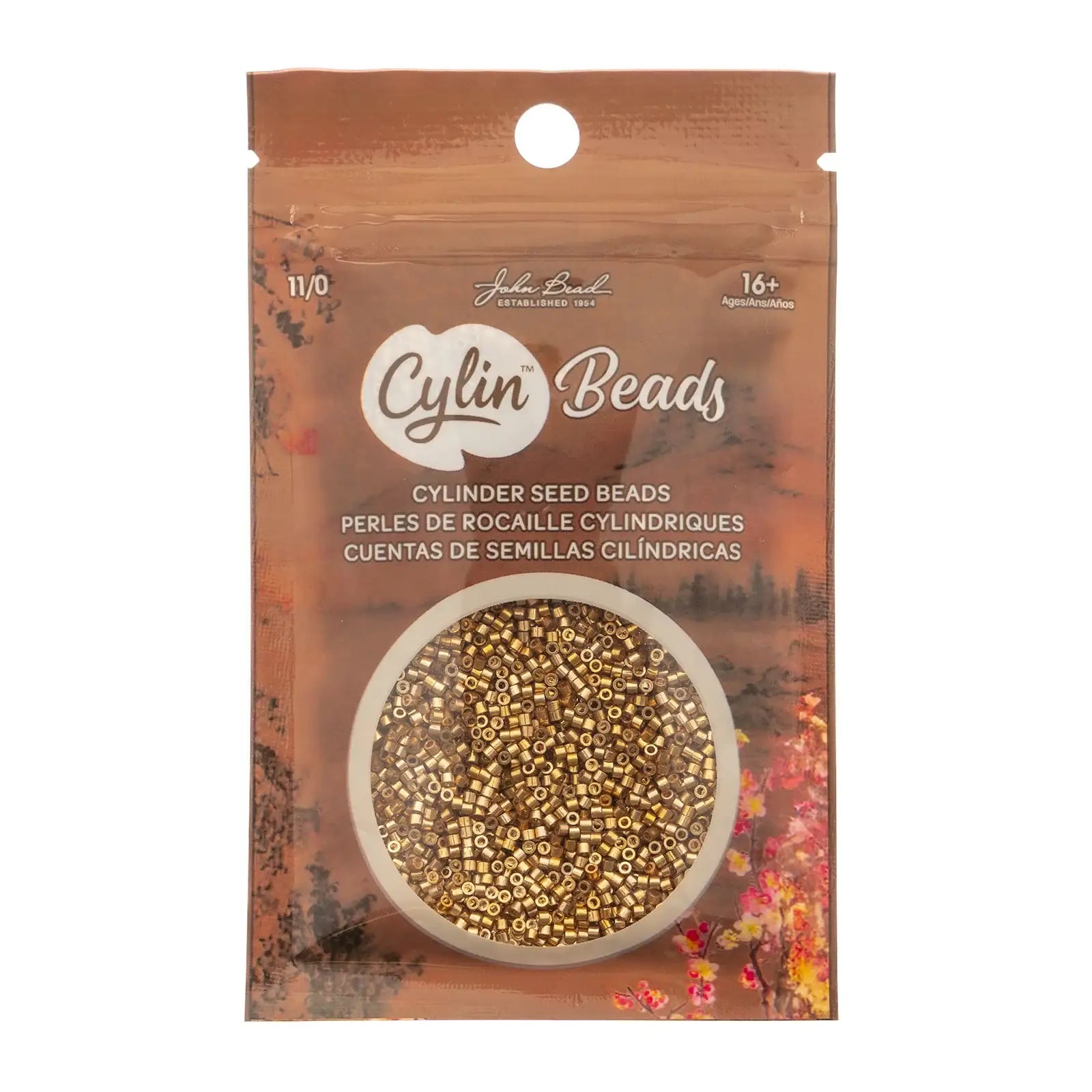 Cylin™ Beads 11/0, CY11-1196 Opaque Honey Amber Glow, 25g - Cylin™ Beads 11/0, CY11-1196 Opaque Honey Amber Glow, 25g - Default Title , The Argus Collection