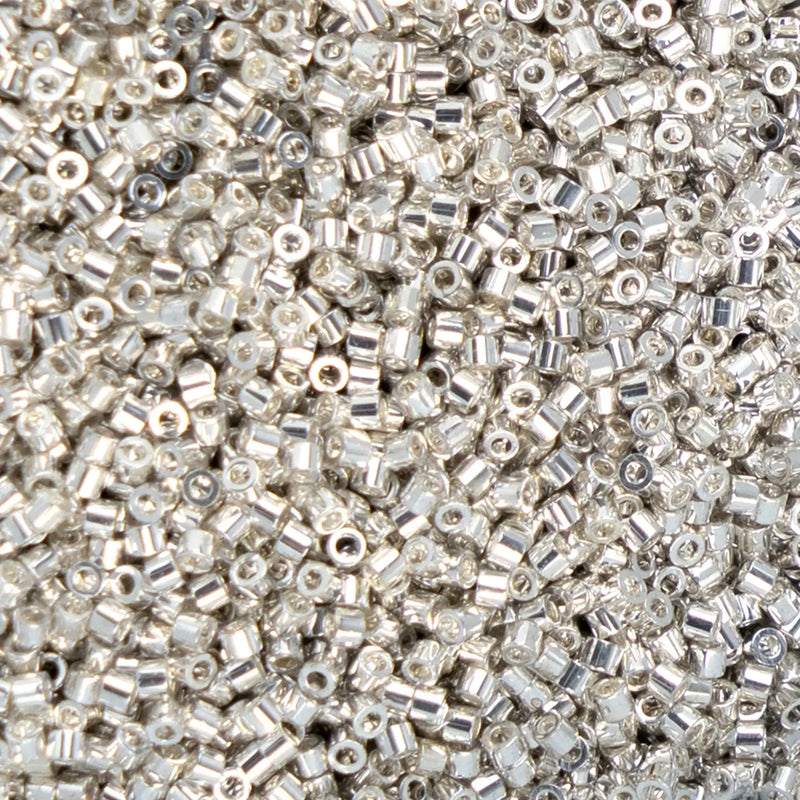 Cylin™ Beads 11/0, CY11-1198 Electro Silver, 25g - Cylin™ Beads 11/0, CY11-1198 Electro Silver, 25g - Default Title , The Argus Collection