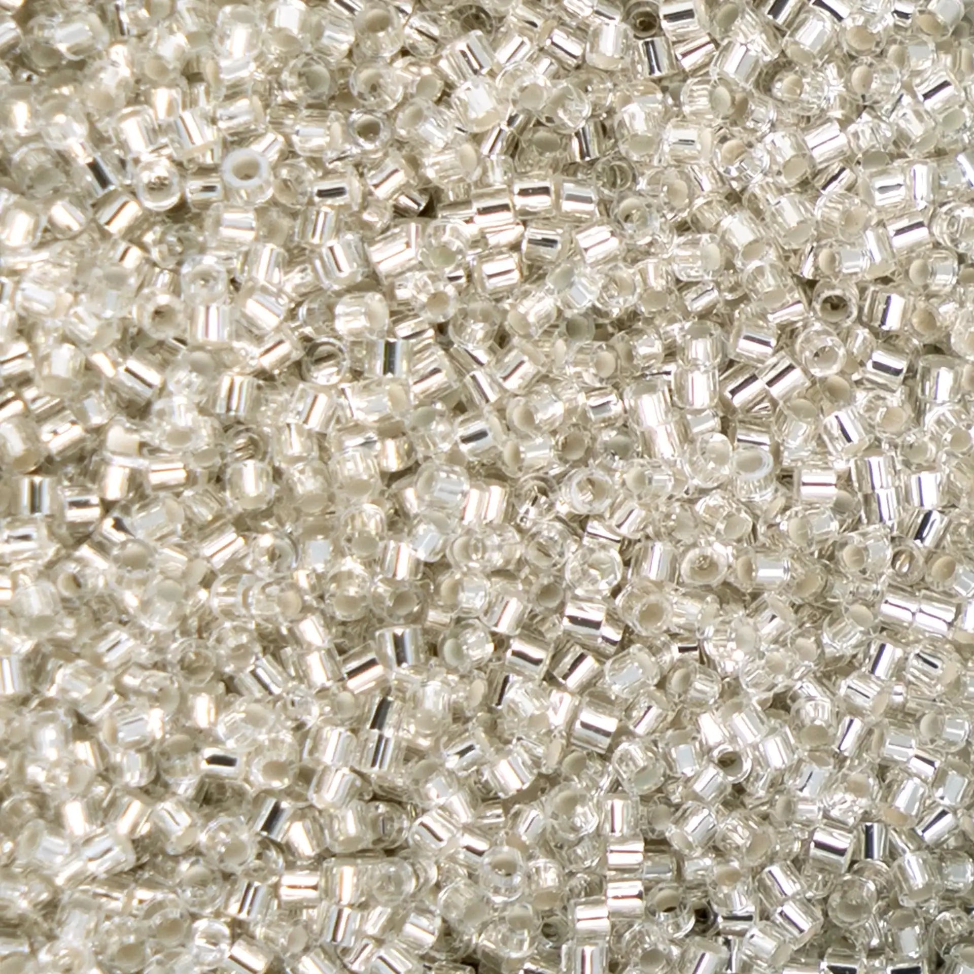 Cylin™ Beads 11/0, CY11-1199 Crystal Silver Lined, 25g - Cylin™ Beads 11/0, CY11-1199 Crystal Silver Lined, 25g - Default Title , The Argus Collection