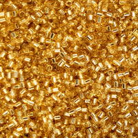 Cylin™ Beads 11/0, CY11-1200 Gold Silver Lined, 25g - Cylin™ Beads 11/0, CY11-1200 Gold Silver Lined, 25g - Default Title , The Argus Collection