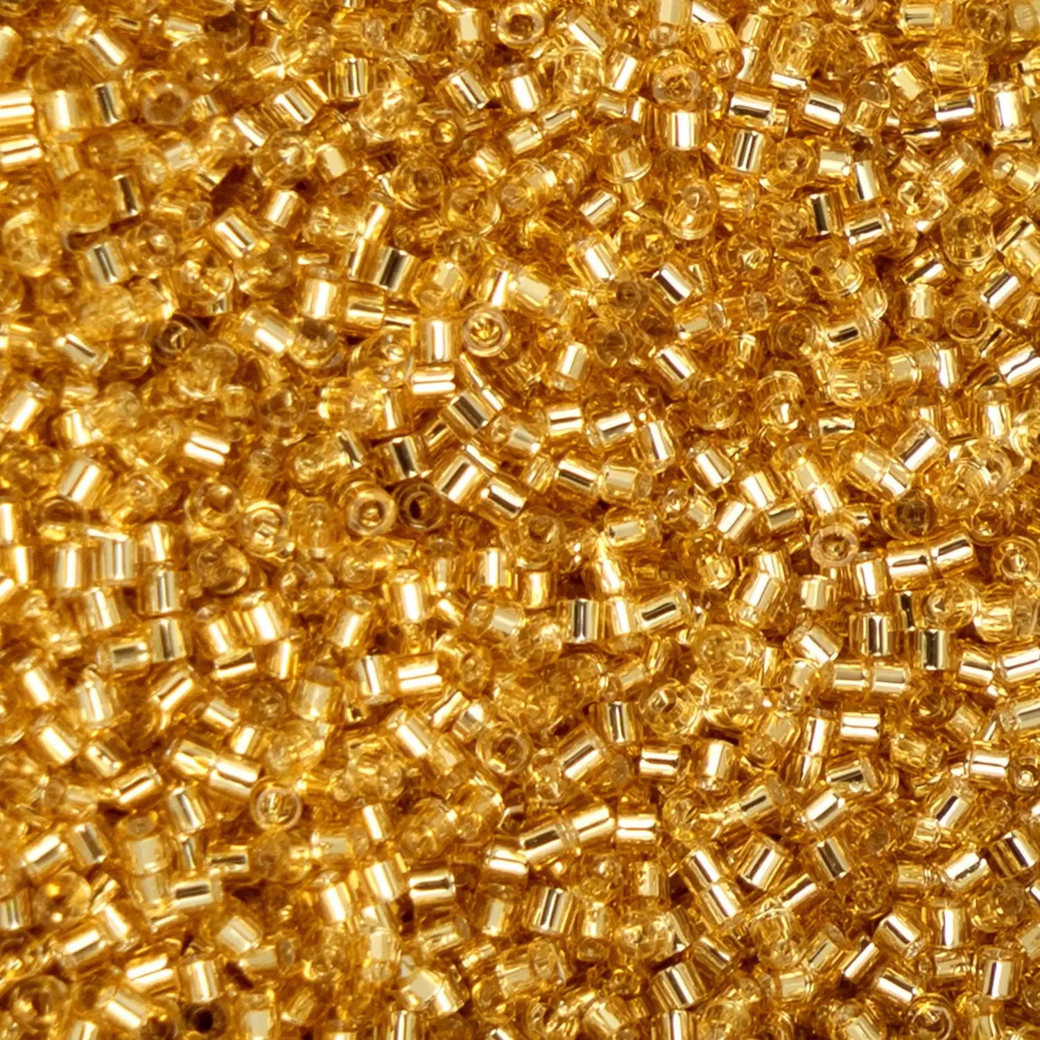 Cylin™ Beads 11/0, CY11-1200 Gold Silver Lined, 25g - Cylin™ Beads 11/0, CY11-1200 Gold Silver Lined, 25g - Default Title , The Argus Collection