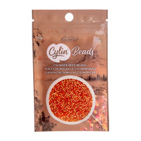 Cylin™ Beads 11/0, CY11-1201 Orange Silver Lined, 25g - Cylin™ Beads 11/0, CY11-1201 Orange Silver Lined, 25g - Default Title , The Argus Collection