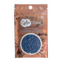 Cylin™ Beads 11/0, CY11-1203 Opaque Blueberry Silkshine, 25g - Cylin™ Beads 11/0, CY11-1203 Opaque Blueberry Silkshine, 25g - Default Title , The Argus Collection