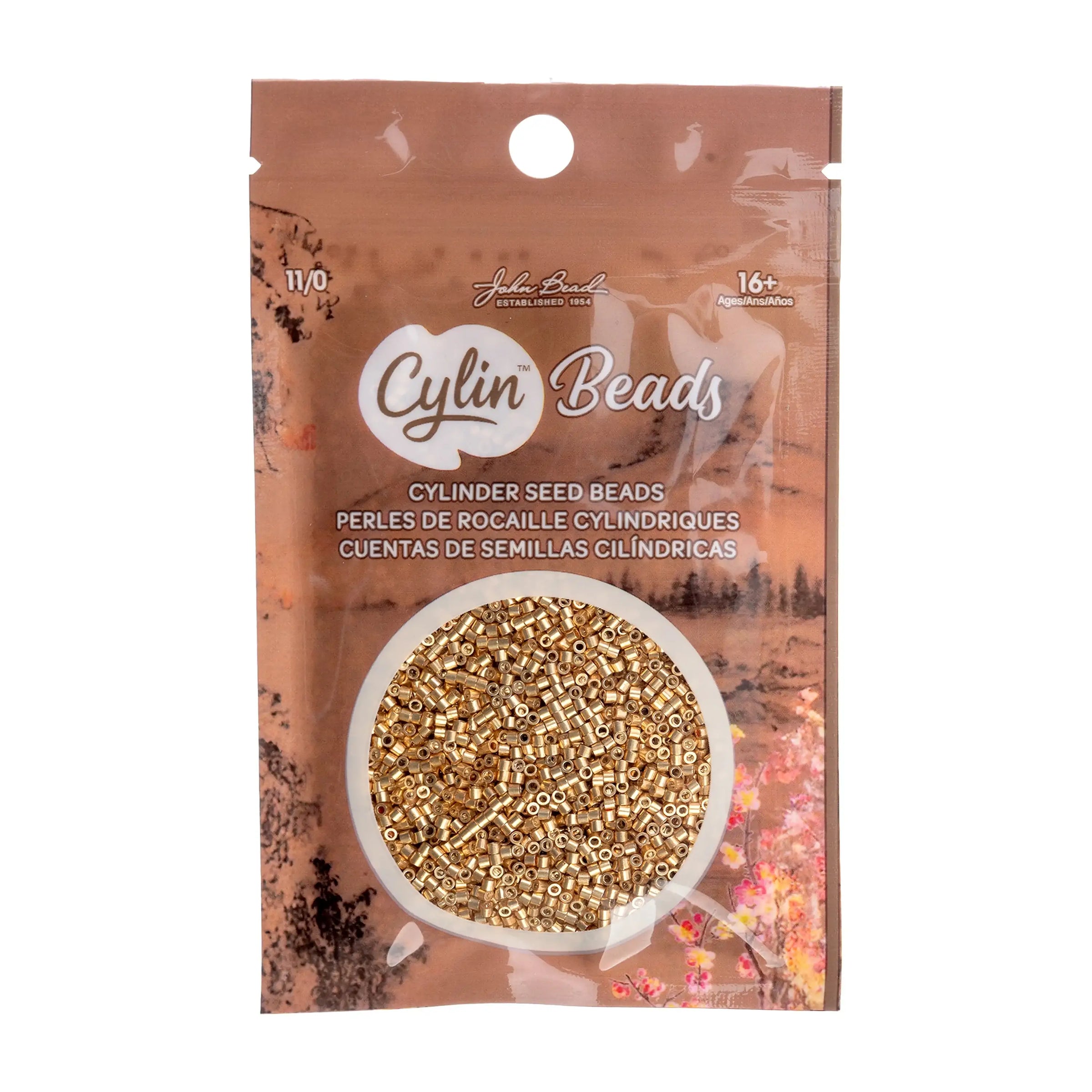 Cylin™ Beads 11/0, CY11-1204 Golden Alloy Glow, 25g - Cylin™ Beads 11/0, CY11-1204 Golden Alloy Glow, 25g - Default Title , The Argus Collection