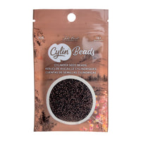 Cylin™ Beads 11/0, CY11-1209 Dark Brown, 25g - Cylin™ Beads 11/0, CY11-1209 Dark Brown, 25g - Default Title , The Argus Collection