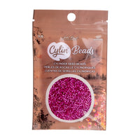 Cylin™ Beads 11/0, CY11-1216 Fuchsia Silver Lined, 25g - Cylin™ Beads 11/0, CY11-1216 Fuchsia Silver Lined, 25g - Default Title , The Argus Collection