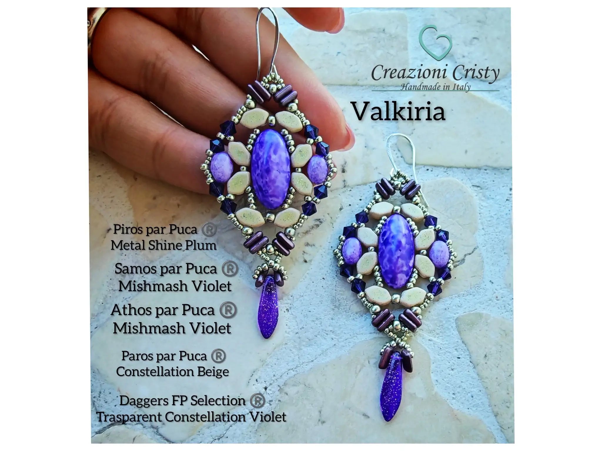 earringsVALKIRIAparCREAZIONICRISTY - The Argus Collection