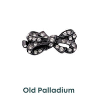 Claspgarten Merry Bow, 1-strand box clasp, 2 Finishes - The Argus Collection