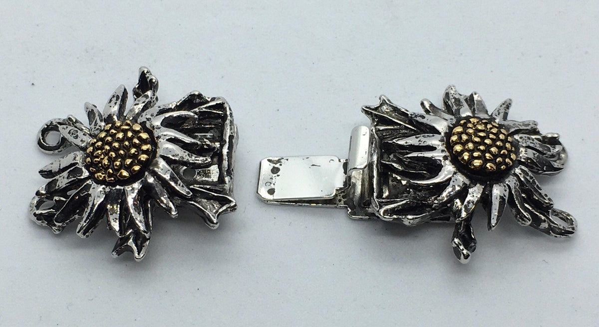 Sunflower 2-Strand Box Clasp - The Argus Collection