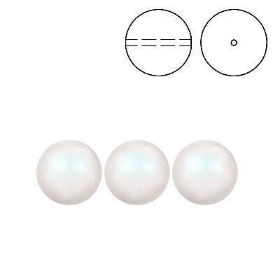 Brilliance Crystal Pearls, 5810, Pearlescent White, 3, 4, 6, 8 or 10mm - The Argus Collection