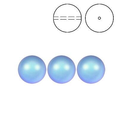 Brilliance Crystal Pearls, 5810, Iridescent Light Blue in 3, 4, 6, 8 or 10mm - The Argus Collection