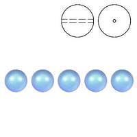 Brilliance Crystal Pearls, 5810, Iridescent Light Blue in 3, 4, 6, 8 or 10mm - The Argus Collection