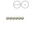 Brilliance Crystal Pearls, 5810, Platinum in 3, 4, 6, 8 and 10mm - The Argus Collection