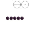 Brilliance Crystal Pearls, 5810, Elderberry in 3, 4, 6, 8 or 10mm - The Argus Collection