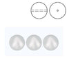 Brilliance Crystal Pearls, 5810, Iridescent Dove Grey, 3, 4, 6, 8mm - The Argus Collection