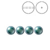 Brilliance Crystal Pearls, 5810, Iridescent Tahitian in 3, 4, 6, or 8mm - The Argus Collection