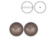 Brilliance Crystal Pearls, 5810, Velvet Brown, 3, 4, 6, 8, or 10mm - The Argus Collection