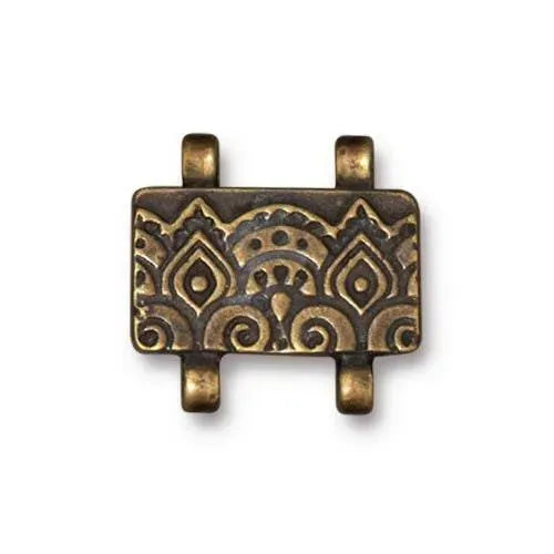 Temple, Stitch-In Magnetic Clasp, TierraCast, 4 Finishes - The Argus Collection