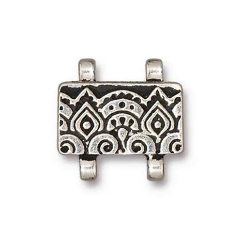 Temple, Stitch-In Magnetic Clasp, TierraCast, 4 Finishes - The Argus Collection