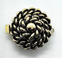 Bloomin 1-Strand Box Clasp in 2 Finishes - The Argus Collection