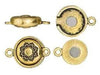 Lotus Magnetic Clasp, Tierracast, 4 Finishes - The Argus Collection