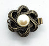 Pearl Swirl 1-Strand Box Clasps in 4 Finishes - The Argus Collection