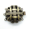 Moorish 3-Strand Box Clasp in 2 Finishes - The Argus Collection