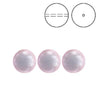 Brilliance Crystal Pearls, 5810, Iridescent Dreamy Rose in 3, 4, 6, 8 or 10mm - The Argus Collection