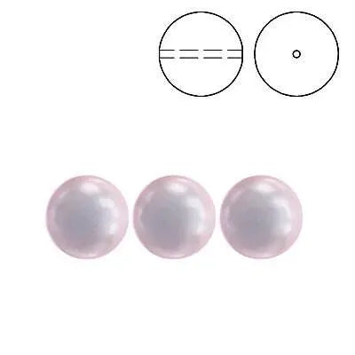 Brilliance Crystal Pearls, 5810, Iridescent Dreamy Rose in 3, 4, 6, 8 or 10mm - The Argus Collection