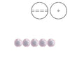 Brilliance Crystal Pearls, 5810, Iridescent Dreamy Rose in 3, 4, 6, 8 or 10mm - The Argus Collection