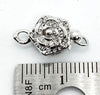 FLEUR, Round or Hex, Small Box Clasp, 1 Strand, 2 Sets - The Argus Collection