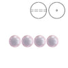 Brilliance Crystal Pearls, 5810, Iridescent Dreamy Rose in 3, 4, 6, 8 or 10mm - The Argus Collection