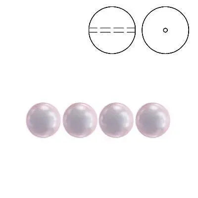 Brilliance Crystal Pearls, 5810, Iridescent Dreamy Rose in 3, 4, 6, 8 or 10mm - The Argus Collection