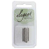 Crosshatch, Beadslide Tube Clasp, 10x24mm - The Argus Collection