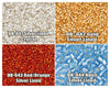 11/0 Delica Beads, DB041, DB042, DB043, DB044 - The Argus Collection