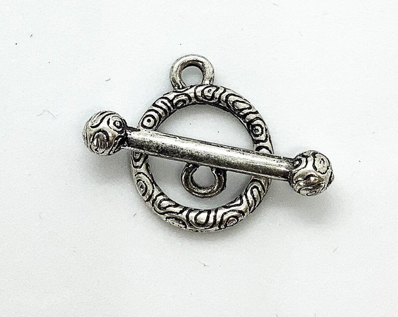 Barbell Toggle Clasps, 16mm, 2 sets, 2 Finishes - The Argus Collection