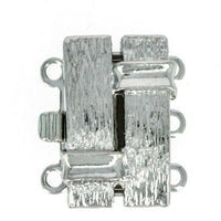 Shiplap (Mini) 3-Strand Box Clasp in 2 Finishes - The Argus Collection